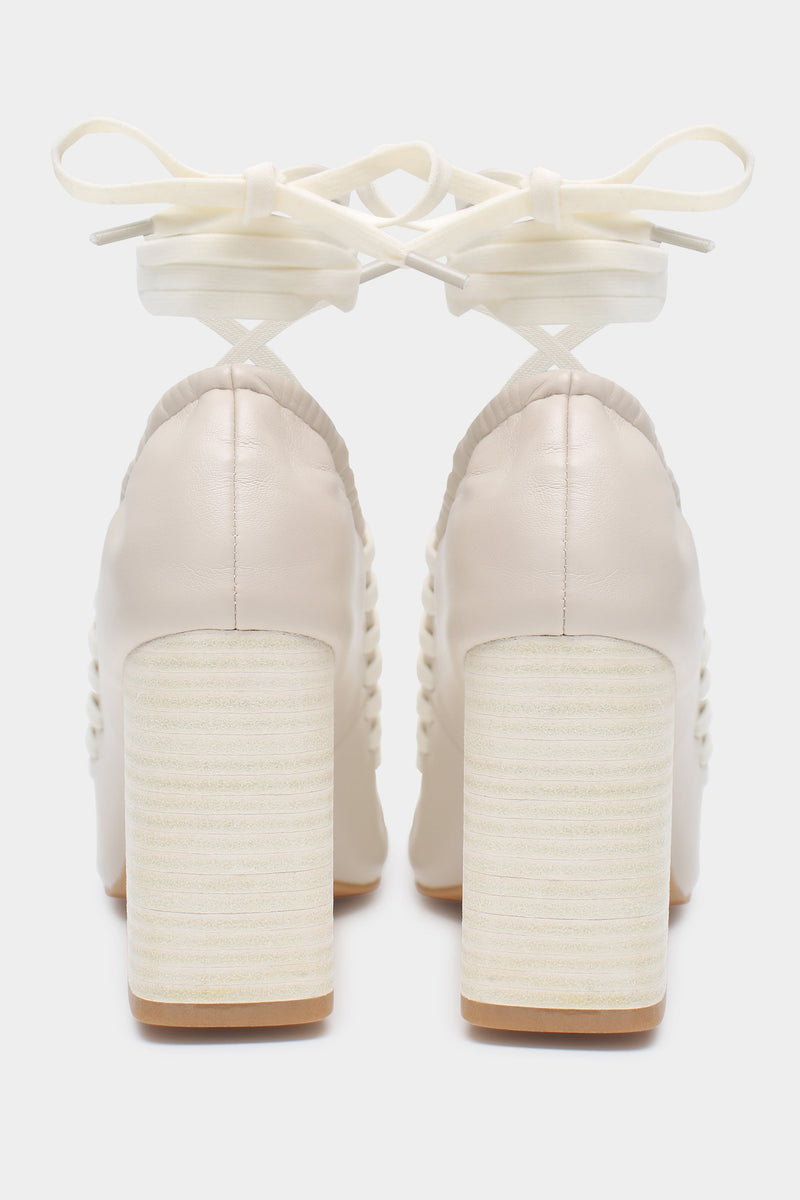 Arachnid Heels - Cream