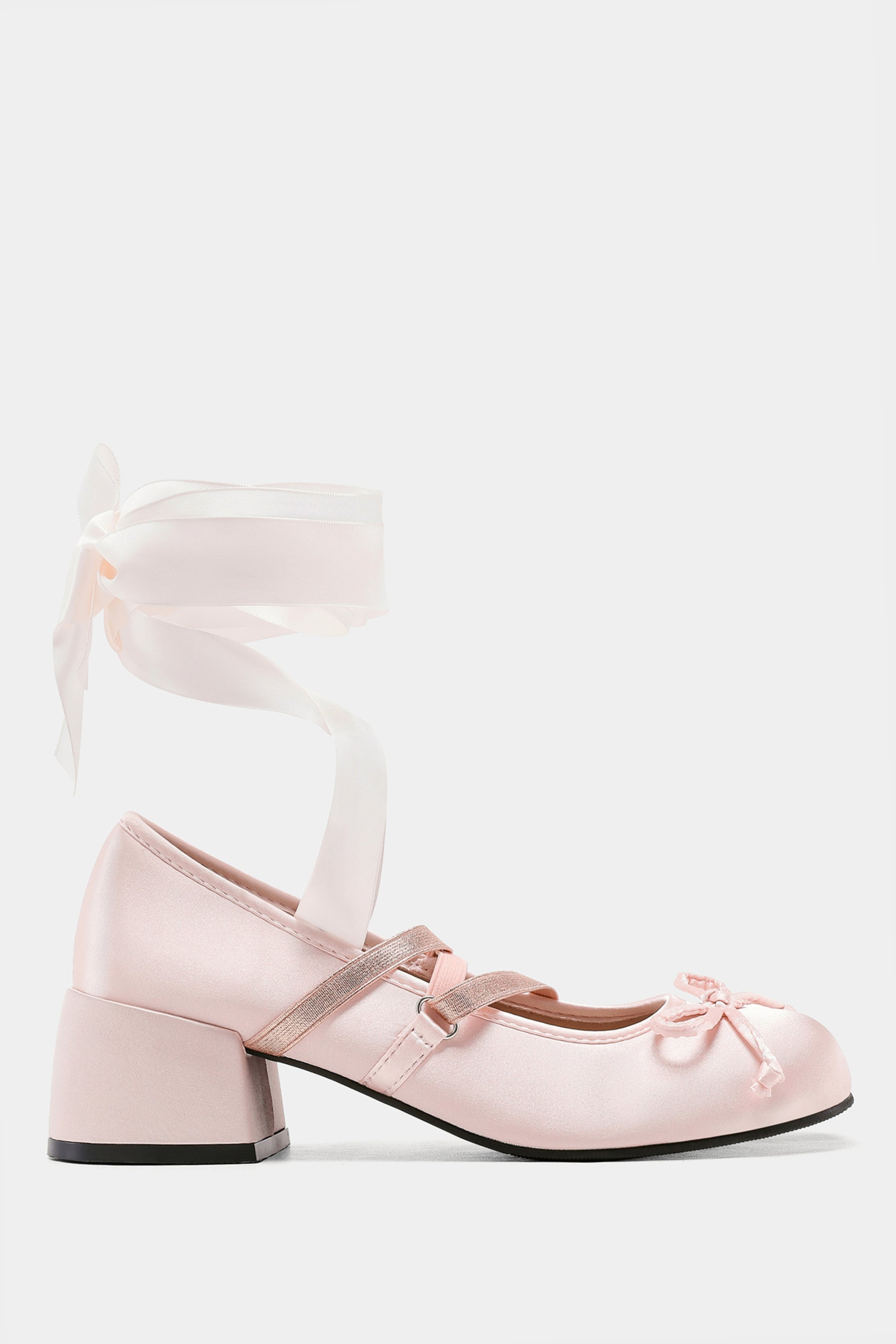 Ballerina Heels Pink Double Standard