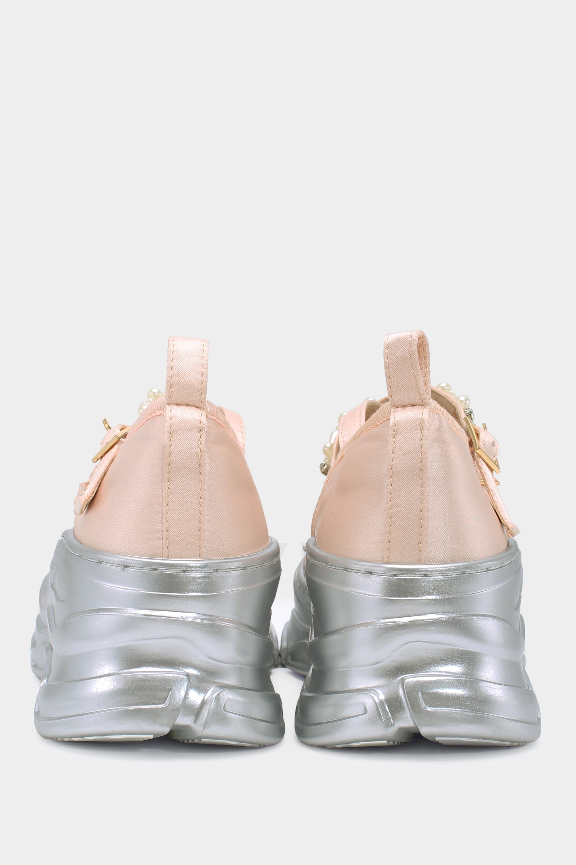 Ballet Sneakers - Pink/Silver