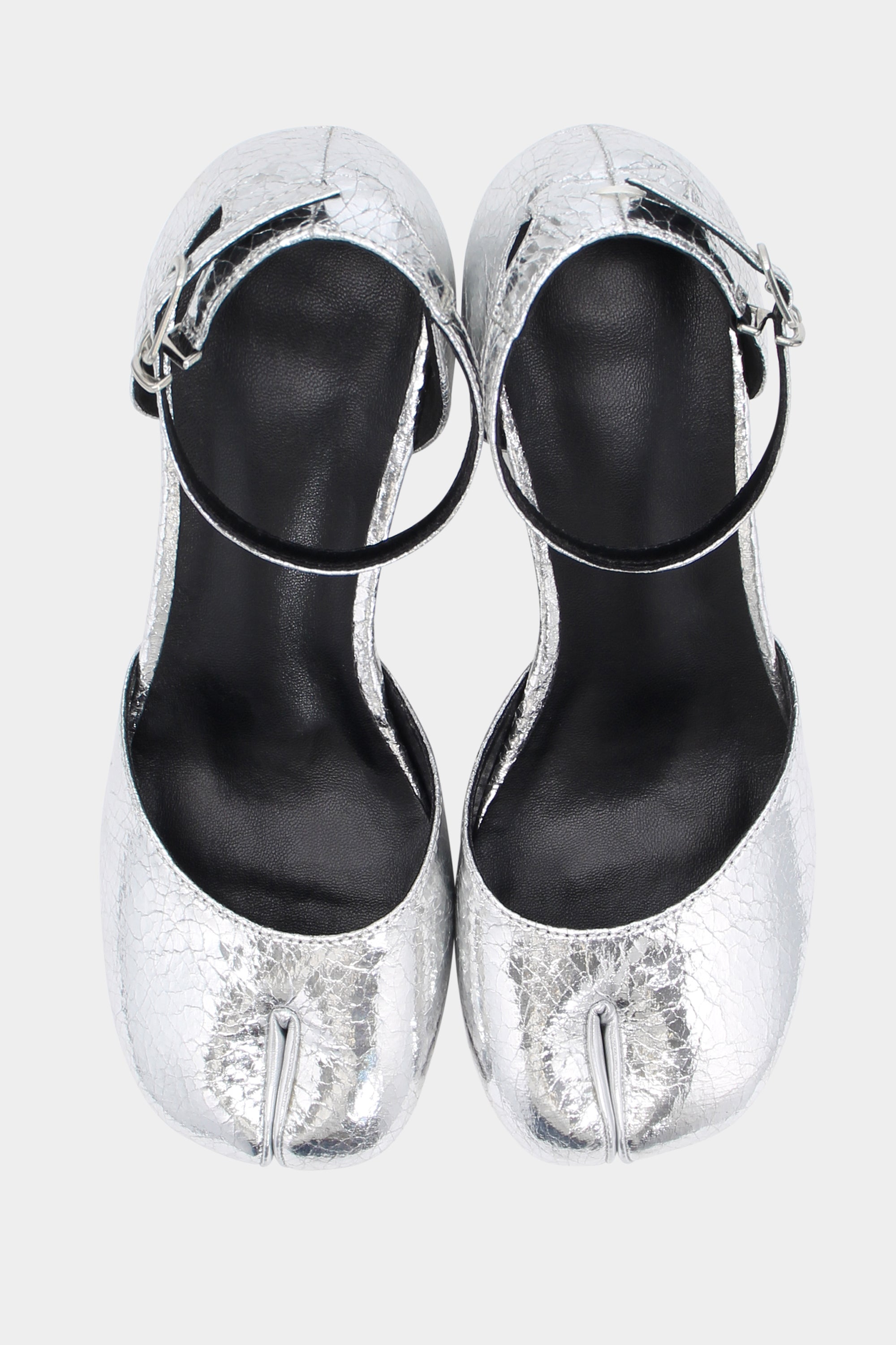 Cobrah Mary Janes - Silver