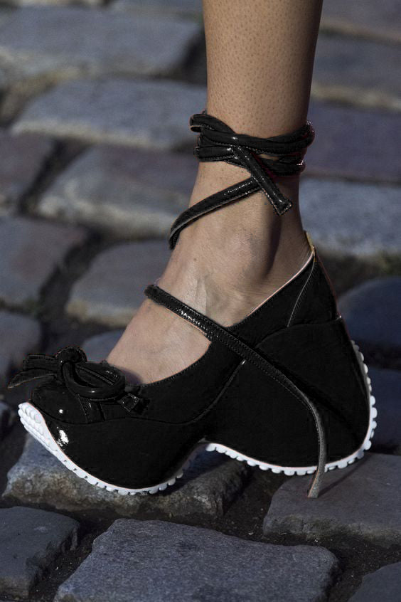 Paola Platforms - Sporty Black