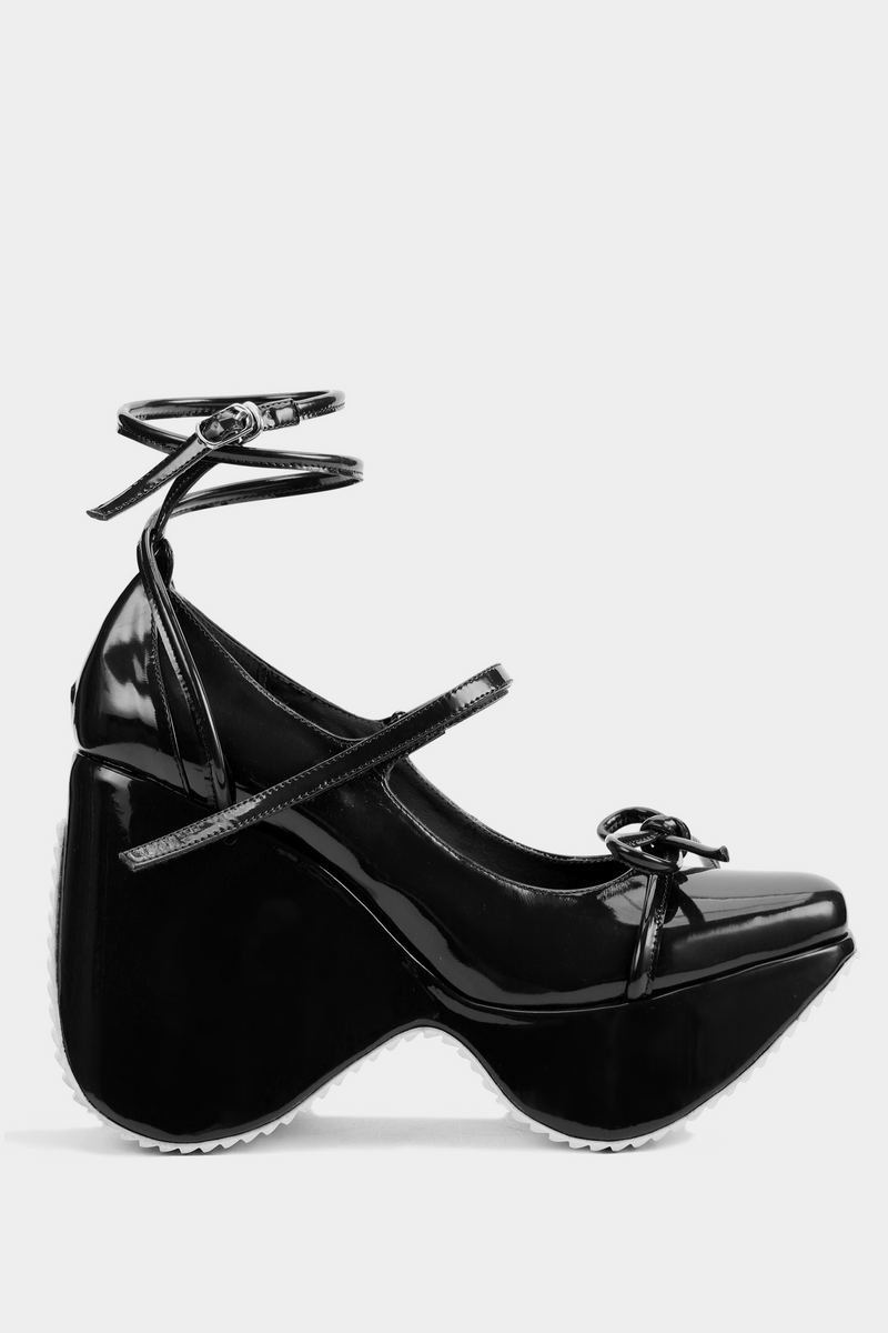 Paola Platforms - Sporty Black