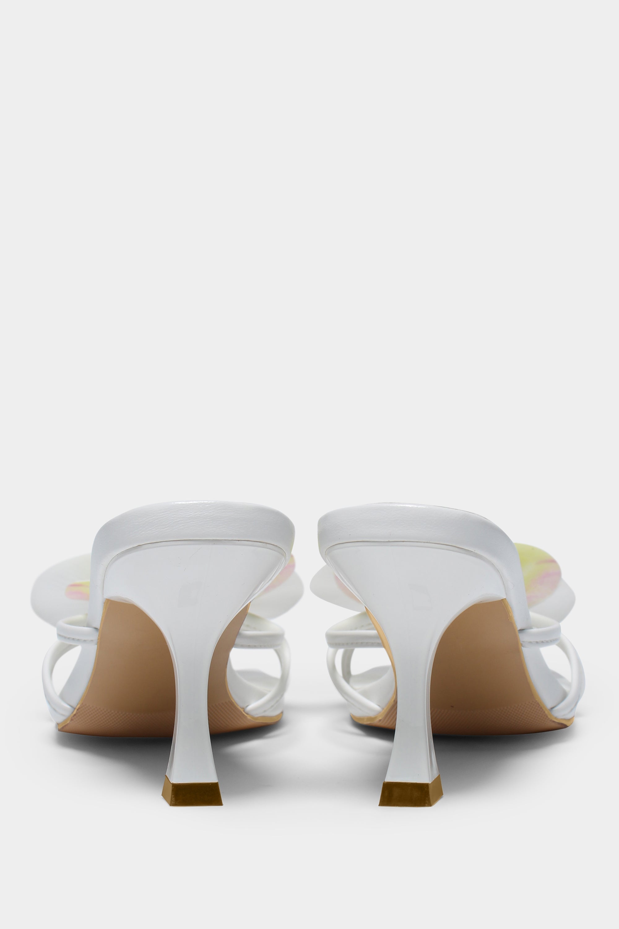 Powerpuff Sandals - White